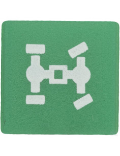 Symbol blokady włącznika przedniego napędu Zetor 53359970