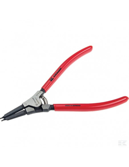 Szczypce do pierścieni zewnętrzne proste uchwyt 1 KP, Ø 19-60 mm L-180 mm 1812181180KR