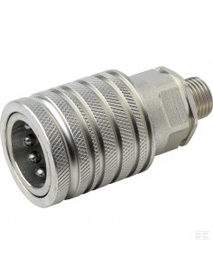 Szybkozłącze gniazdo QCPF-L 1/2" gwint zewnętrzny M16x1.5...