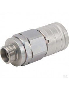 Szybkozłącze płaskie SKV-M gniazdo 1/2" gwint zewnętrzny...