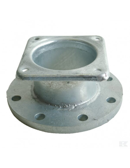 Adapter z kołnierzem czworokątnym i znormalizowanym ocynk, 6"-6" 6303300Z