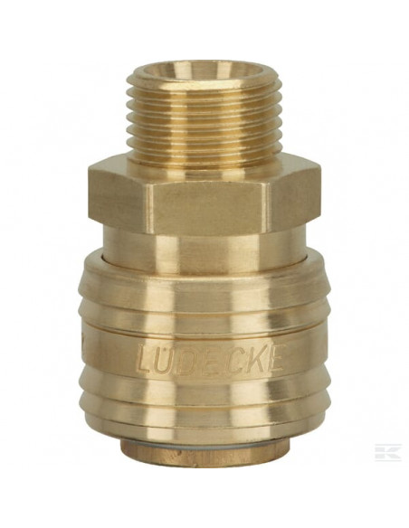 Szybkozłączka, gwint zewn. BSP 3/8" ES38A