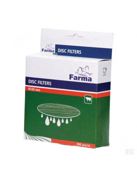 Filtr cedzidła krążkowy Farma, Ø 120 mm 601003FA