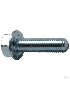 Śruba z łbem 6-kt. kołnierzowym z moletem DIN6921 M8x25...