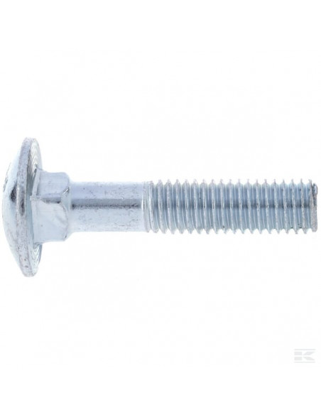 Śruba zamkowa DIN603 M8x40 mm ocynk kl. 8.8 Kramp 60384088