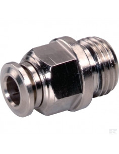 Szybkozłącze proste gwint zew. cylindryczny 6x1/4" SCS614B