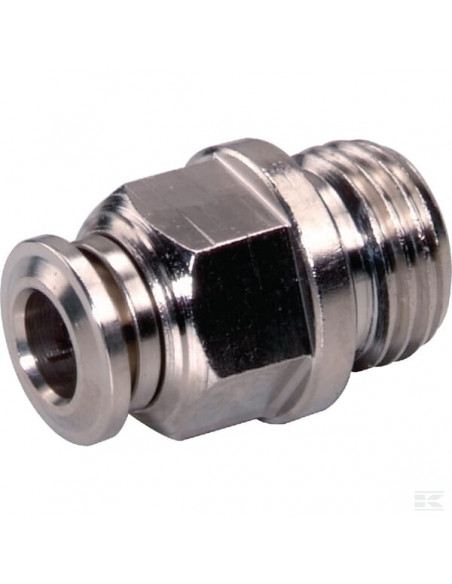 Szybkozłącze proste gwint zew. cylindryczny 6x1/4" SCS614B