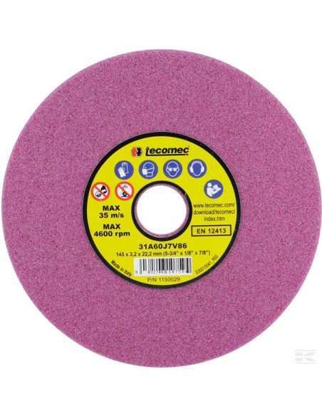 Tarcza szlifierska do ostrzenia łańcuchów, 145 x 22 x 3.2 mm FGP015141