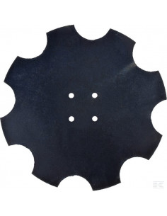 Talerz brony uzębiony, 400x4 mm LK86 HD401486KR