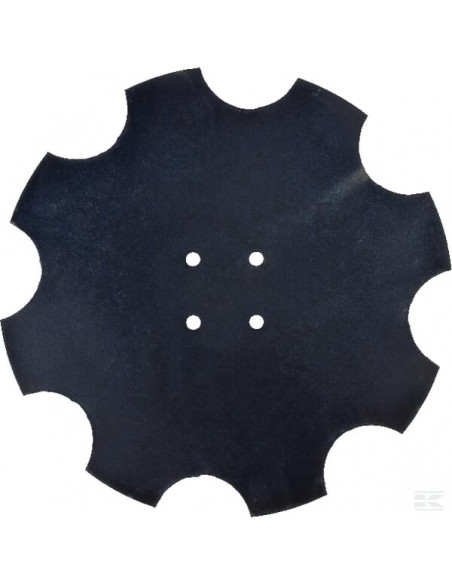 Talerz brony uzębiony, 400x4 mm LK86 HD401486KR