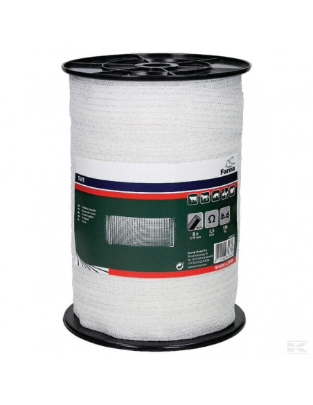 Taśma 40mm, 200m (8x0.15 SS) 704009FA