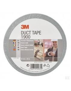 Taśma naprawcza Economy Duct Tape 1900 3M, szara 50 mm x...