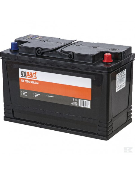 Akumulator 12V 125Ah 900A gopart pasuje do C330 C360 MF T25 1125004