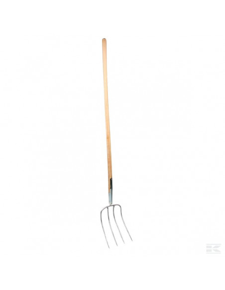 Widły oprawne profilowane ze skuwką gopart, 4 zęby 720101GP