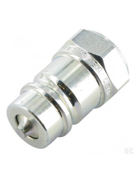 Szybkozłącze wtyczka 3/4" gwint wew. 3/4" BSP z zaworem grzybkowym NV NV34GASM