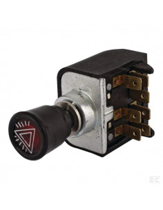 Wyłącznik świateł awaryjnych pasuje do MF 3 i 4-cyl....