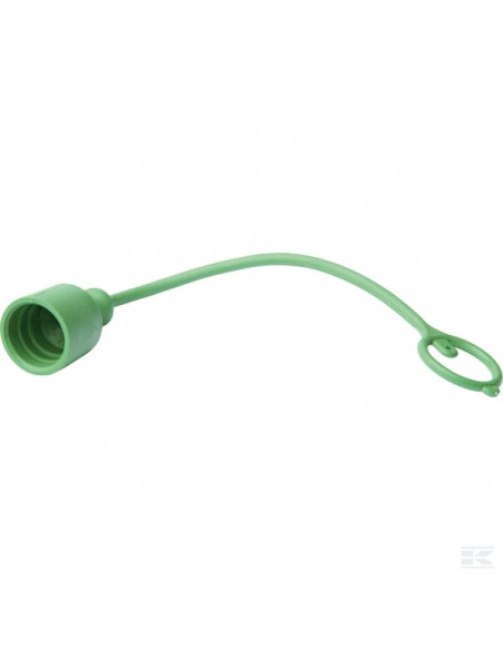 Zatyczka chroniąca od kurzu zielona do NV12 zewnętrzna TF12V