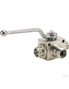 Zawór kulowy 3/2-L - M22x1.5 KH3KS15LGP