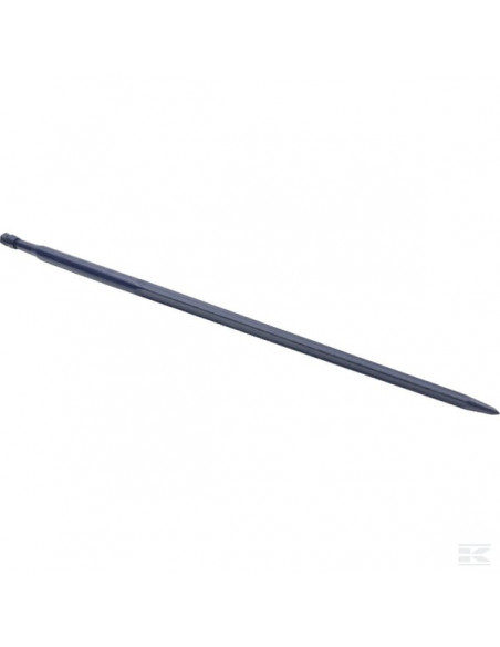 Ząb ładowacza, prosty, profil gwiazda 35x1100 mm końcówka szpiczasta z nakrętką M22x1.5 czarny gopart FT410451GP