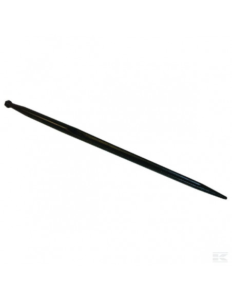 Ząb ładowacza, prosty, profil podwójne T 36x1100 mm końcówka szpiczasta z nakrętką M22x1.5 czarny gopart RT1GP