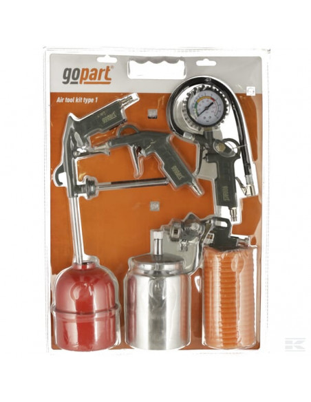 Zestaw do sprężonego powietrza typ 1 gopart, 5 ele. LT100GP
