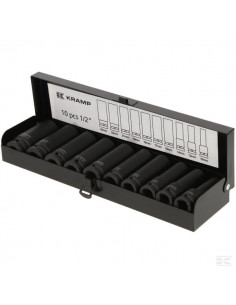 Zestaw kluczy nasadowych udarowych przedłużanych 1/2” 10...