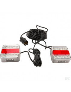 Zestaw lamp LED, tylnych przykręcanych 12m 12V LA65016