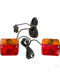 Zestaw lamp tylnych przykręcanych 7.5m LA65005