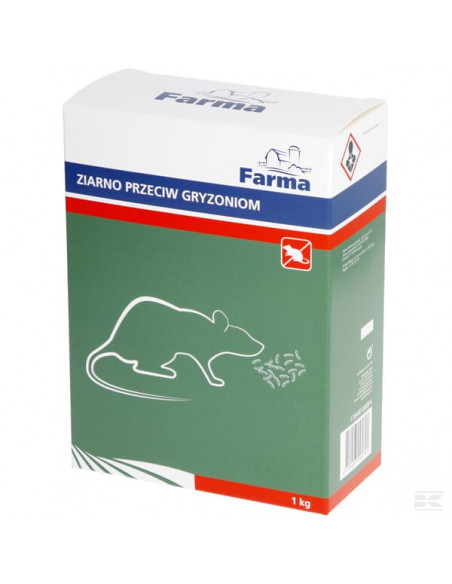 Ziarno na myszy i szczury 1 kg Farma 1704401000FA