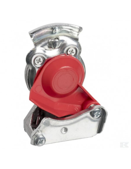 Złącze pneumatyczne automatyczne M16x1.5 czerwone T710310