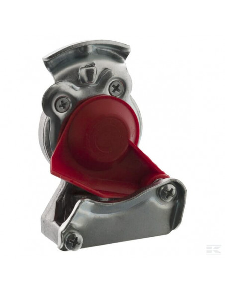 Złącze pneumatyczne automatyczne M22x1.5 czerwone T711608