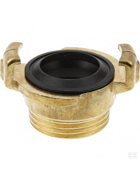 Złącze Geka mosiądz gwint zewnętrzny, 1" 217167L