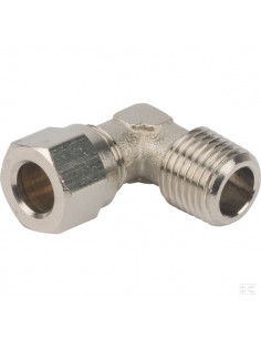 Złącze kolankowe, złącze 6 mm na pierścień zacinający /...