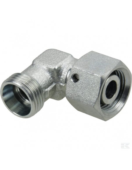 Złącze kolankowe z nakrętką M18x1.5 12L EWSD12LGP