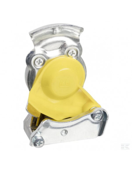 Złącze pneumatyczne automatyczne M22x1.5 żółte T711607