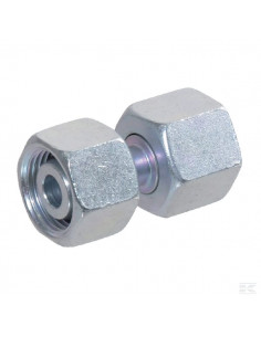 Złącze proste z nakrętkami M18x1,5 12L - M22x1,5 15L...