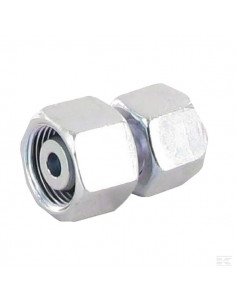 Złącze proste z nakrętkami M22x1,5 15L - M24x1,5 16S...