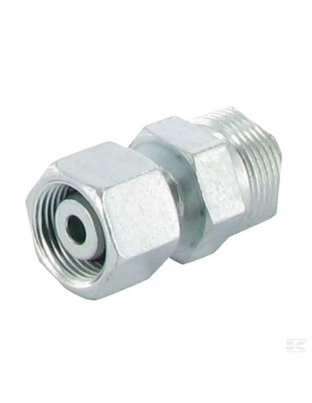 Złącze proste z nakrętką M22x1,5 14S - M24x1,5 16S KOVO14S16S