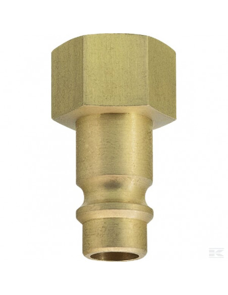 Złączka wtyk. BSP gw.wewn. 1/4" ES14NI