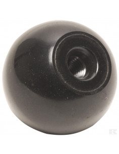 Gałka kulista czarna Kramp, M6 x 32 mm 1108103206