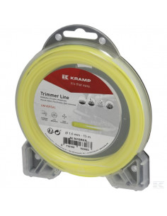 Żyłka tnąca Ø 1.6 mm 15 m okrągła żółta Kramp NL1615RKR