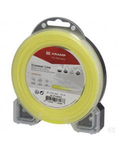 Żyłka tnąca Ø 2.65 mm 15 m okrągła żółta Kramp NL2715RKR