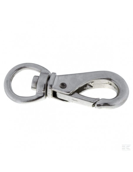 Karabińczyk zatrzaskowy z okrętką, Ø 12 1554082501