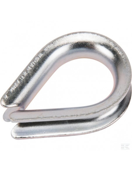 Kausza do liny ocynk, 10 mm WT10