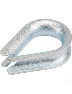 Kausza do liny ocynk, 16 mm WT16