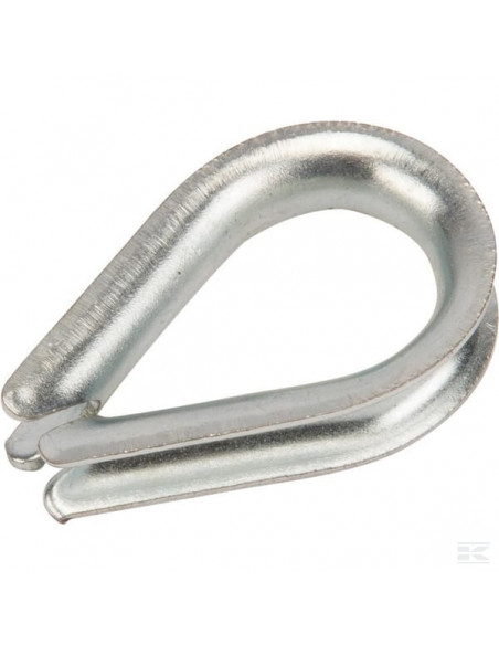 Kausza do liny ocynk, 6 mm WT06