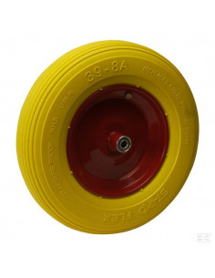 Koło z oponą z pianki poliuretanowej, ułożyskowane, 380...