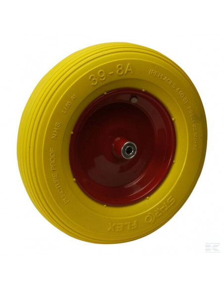 Koło z oponą z pianki poliuretanowej, ułożyskowane, 380 mm 1255352007