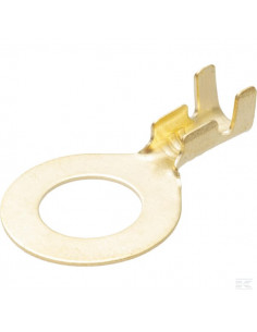 Końcówka przewodu oczkowa, M8 2.5 mm² 0.2 mm bursztynowa...