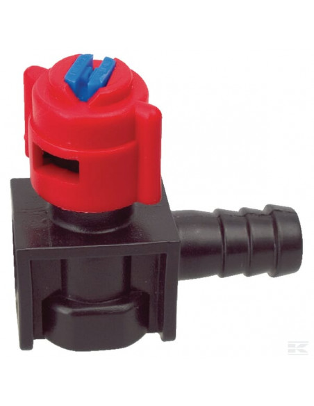 Korpus rozpylacza krańcowy, 1 króciec na wąż, system RAU, mocowany obejmą 65004046080502